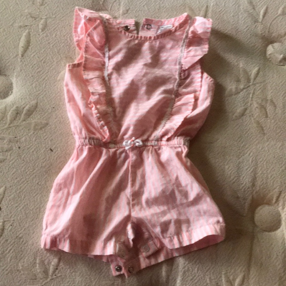 Pink 3 months summer time one piece